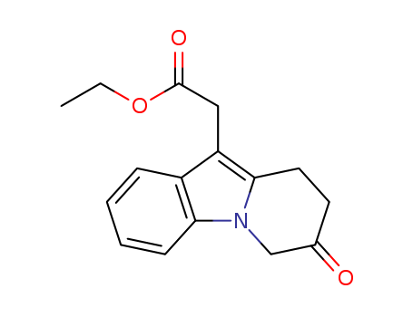 ethyl (7-oxo-6,7,8,9-tetrahydropyrido[1,2-a]indol-10-yl)-acetate