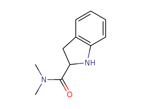 N,N-dimethylindoline-(2RS)-2-carboxamide