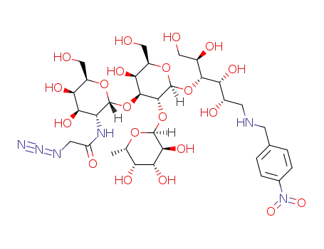 C<sub>33</sub>H<sub>52</sub>N<sub>6</sub>O<sub>21</sub>