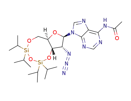 C<sub>24</sub>H<sub>40</sub>N<sub>8</sub>O<sub>5</sub>Si<sub>2</sub>