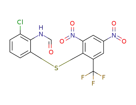 C<sub>14</sub>H<sub>7</sub>ClF<sub>3</sub>N<sub>3</sub>O<sub>5</sub>S