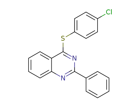 4-(4-chlorophenylsulfanyl)-2-phenylquinazoline