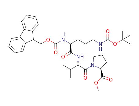 Nδ-Boc-Orn(Nα-Fmoc)-Val-Pro-OMe