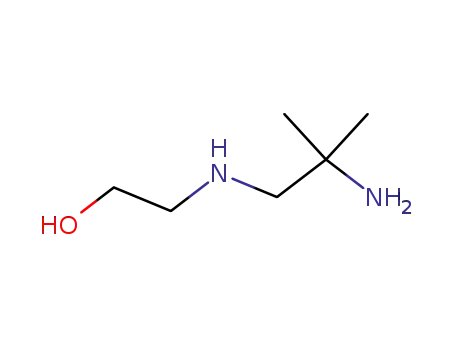 Molecular Structure of 68750-16-3 (2-[(2-amino-2-methyl-propyl)amino]ethanol)