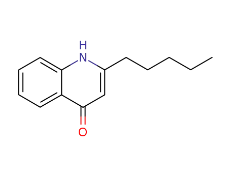 Molecular Structure of 109072-26-6 (2-pentylquinolin-4(1H)-one)