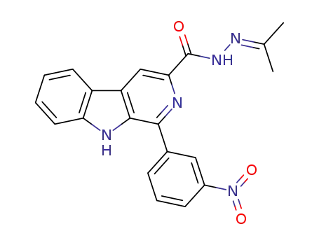 N'-2-propylidene-1-(3-nitrophenyl)-β-carboline-3-carbohydrazide