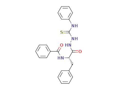 1-(2-benzamido-3-phenylpropanoyl)-4-phenylthiosemicarbazide