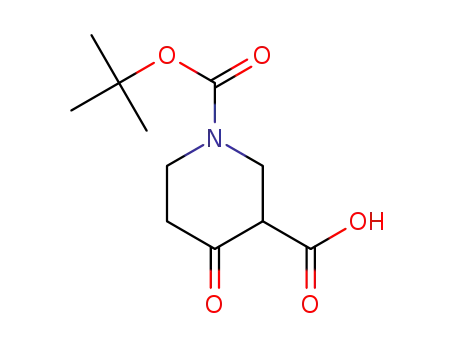 4-옥소-피페리딘-1,3-디카르복실산 1-tert-부틸 에스테르