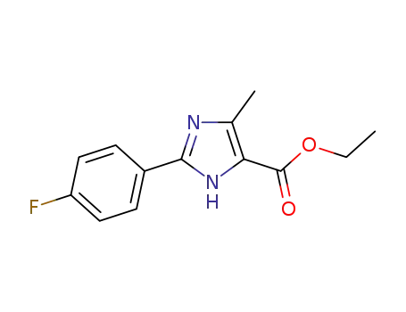 ethyl 2-(4-fluorophenyl)-4-methyl-1H-imidazole-5-carboxylate