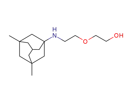 Molecular Structure of 1402934-02-4 (2-(2-((3,5-dimethyladamantan-1-yl)amino)ethoxy)ethanol)