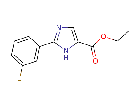 ethyl 2-(3-fluorophenyl)-1H-imidazole-5-carboxylate