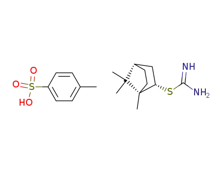 toluene-4-sulfonic acid ; <i>S</i>-((1<i>R</i>)-isobornyl)-thiuronium-salt