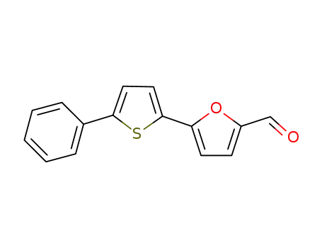 5-(5-(4-nitrophenyl)thiophen-2-yl)furan-2-carbaldehyde
