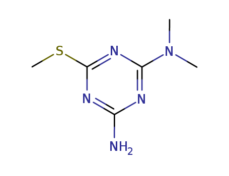 2-Amino-4-(dimethylamino)-6-(methylthio)-1,3,5-triazine