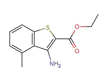 Molecular Structure of 181284-94-6 (Ethyl 3-amino-4-methylbenzo[b]thiophene-2-carboxylate)