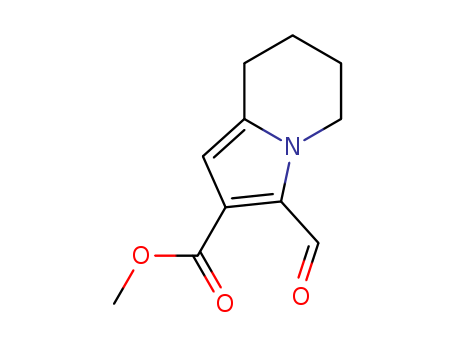 methyl 3-formyl-5,6,7,8-tetrahydroindolizine-2-carboxylate