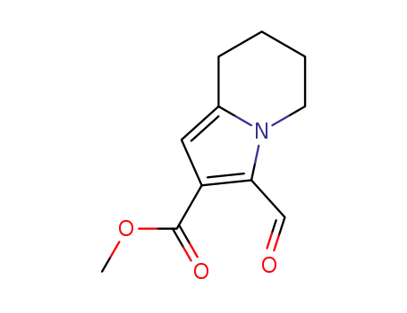 methyl 3-formyl-5,6,7,8-tetrahydroindolizine-2-carboxylate