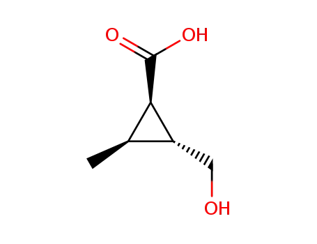 (1R,2R,3R)-2-(hydroxymethyl)-3-methylcyclopropanecarboxylic acid