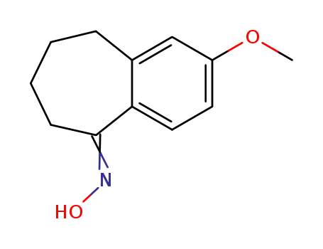2-methoxy-6,7,8,9-tetrahydro-5H-benzo[7]annulen-5-one oxime