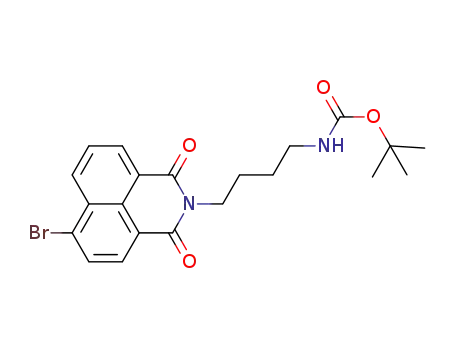 tert-butyl (4-(6-bromo-1,3-dioxo-1H-benzo[de]isoquinoline-2(3H)-yl)butyl)carbamate