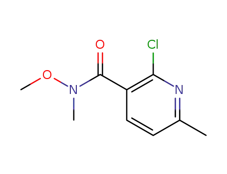 2-chloro-N-methoxy-N,6-dimethylpyridine-3-carboxyamide