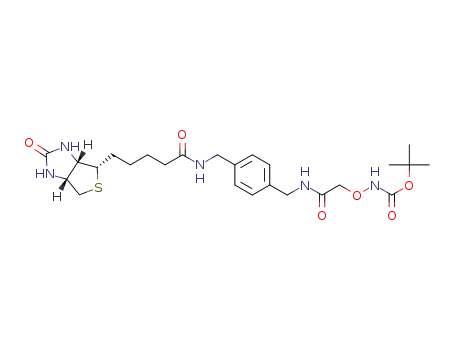 tert-butyl 2-{[4-(biotinylaminomethyl)benzyl]amino}-2-oxoethoxycarbamate
