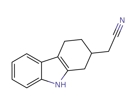 2-(2,3,4,9,-tetrahydro-1H-carbazol-2- yl)acetonitrile