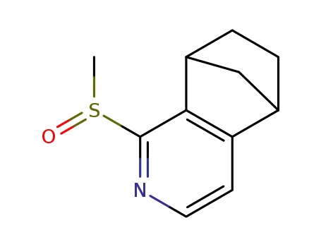 1-(methylsulfinyl)-5,6,7,8-tetrahydro-5,8-methanoisoquinoline