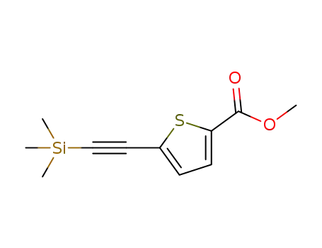 5-trimethylsilanylethynylthiophene-2-carboxylic acid methyl ester