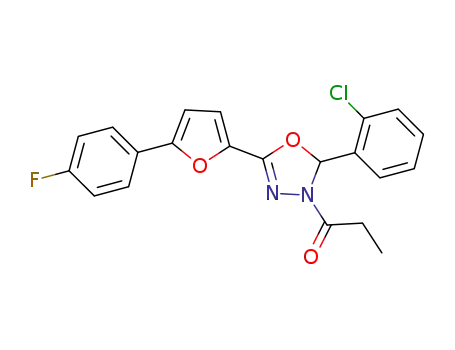 C<sub>21</sub>H<sub>16</sub>ClFN<sub>2</sub>O<sub>3</sub>