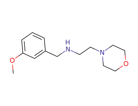 N-(3-메톡시벤질)-2-모르폴린-4-일레탄아민
