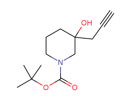 tert-butyl 3-hydroxy-3-(prop-2-yn-1-yl)piperidine-1-carboxylate