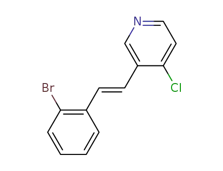 1,3'-(E)-ethene-1,2-diyl-1-(2-bromobenzene)-2-(4chloropyridine)