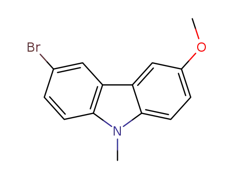 3-bromo-6-methoxy-9-methyl-9H-carbazole