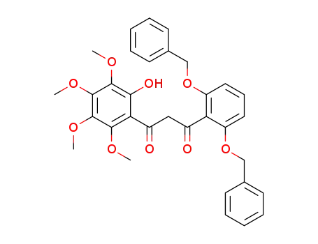 C<sub>33</sub>H<sub>32</sub>O<sub>9</sub>