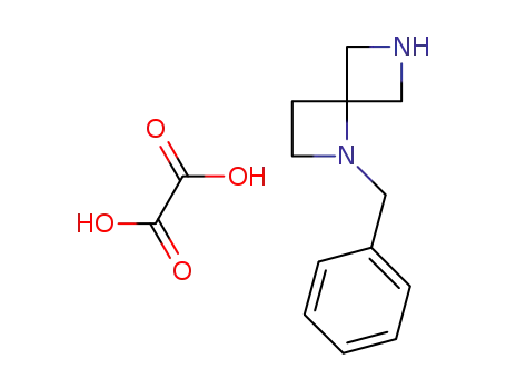 Molecular Structure of 1374659-14-9 (1-Benzyl-1,6-diazaspiro[3.3]heptane oxalate)