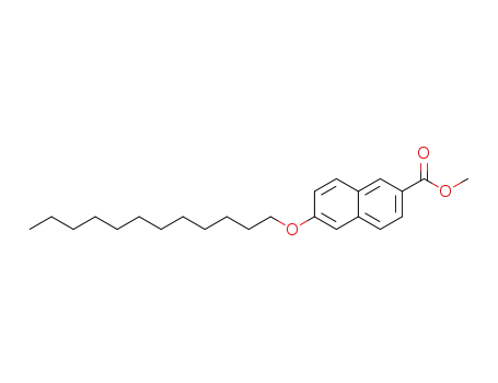 6-dodecyloxynaphthalene-2-carboxylic acid methyl ester