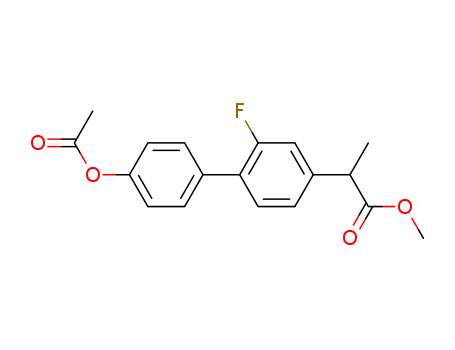 Methyl 2-(4’-Acetoxy-2-fluoro-biphenyl-4-yl)-propionate