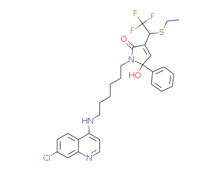 C<sub>29</sub>H<sub>31</sub>ClF<sub>3</sub>N<sub>3</sub>O<sub>2</sub>S
