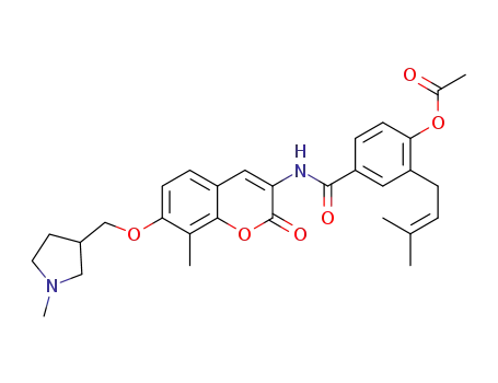 C<sub>30</sub>H<sub>34</sub>N<sub>2</sub>O<sub>6</sub>