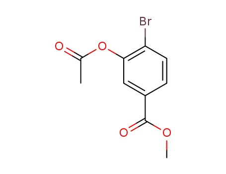 methyl 3-acetoxy-4-bromobenzoate