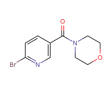 Molecular Structure of 1180131-60-5 ((6-bromo-pyridin-3-yl)-morpholin-4-yl-methanone)