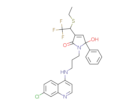 C<sub>26</sub>H<sub>25</sub>ClF<sub>3</sub>N<sub>3</sub>O<sub>2</sub>S