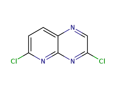 Molecular Structure of 1350925-22-2 (3,6-dichloropyrido[2,3-b]pyrazine)
