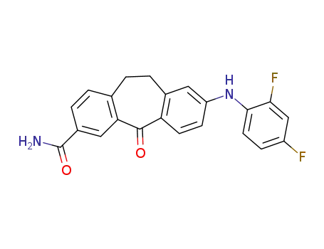 C<sub>22</sub>H<sub>16</sub>F<sub>2</sub>N<sub>2</sub>O<sub>2</sub>
