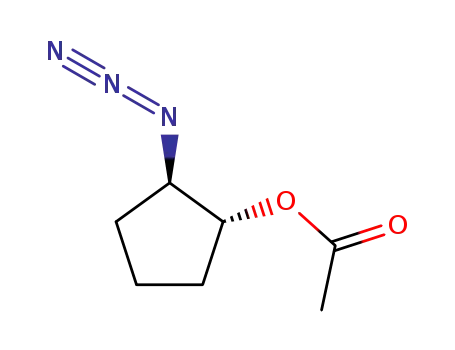 (1R,2R)-trans-2-azidocyclopentyl acetate