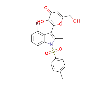C<sub>22</sub>H<sub>18</sub>BrNO<sub>6</sub>S