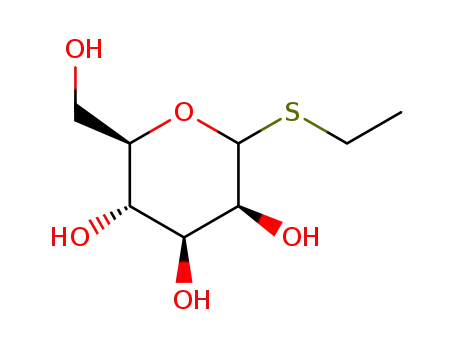 Molecular Structure of 686299-00-3 (Hexopyranoside, ethyl 1-thio- (9CI))