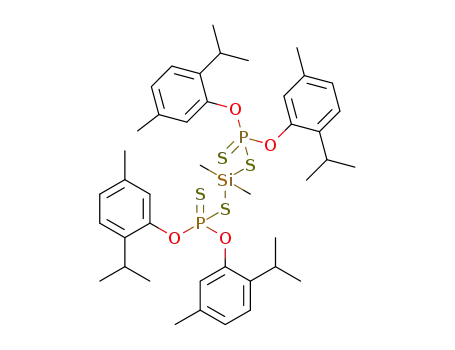 C<sub>42</sub>H<sub>58</sub>O<sub>4</sub>P<sub>2</sub>S<sub>4</sub>Si