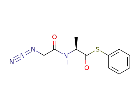 (S)-S-phenyl 2-(2-azidoacetamido)propanethioate